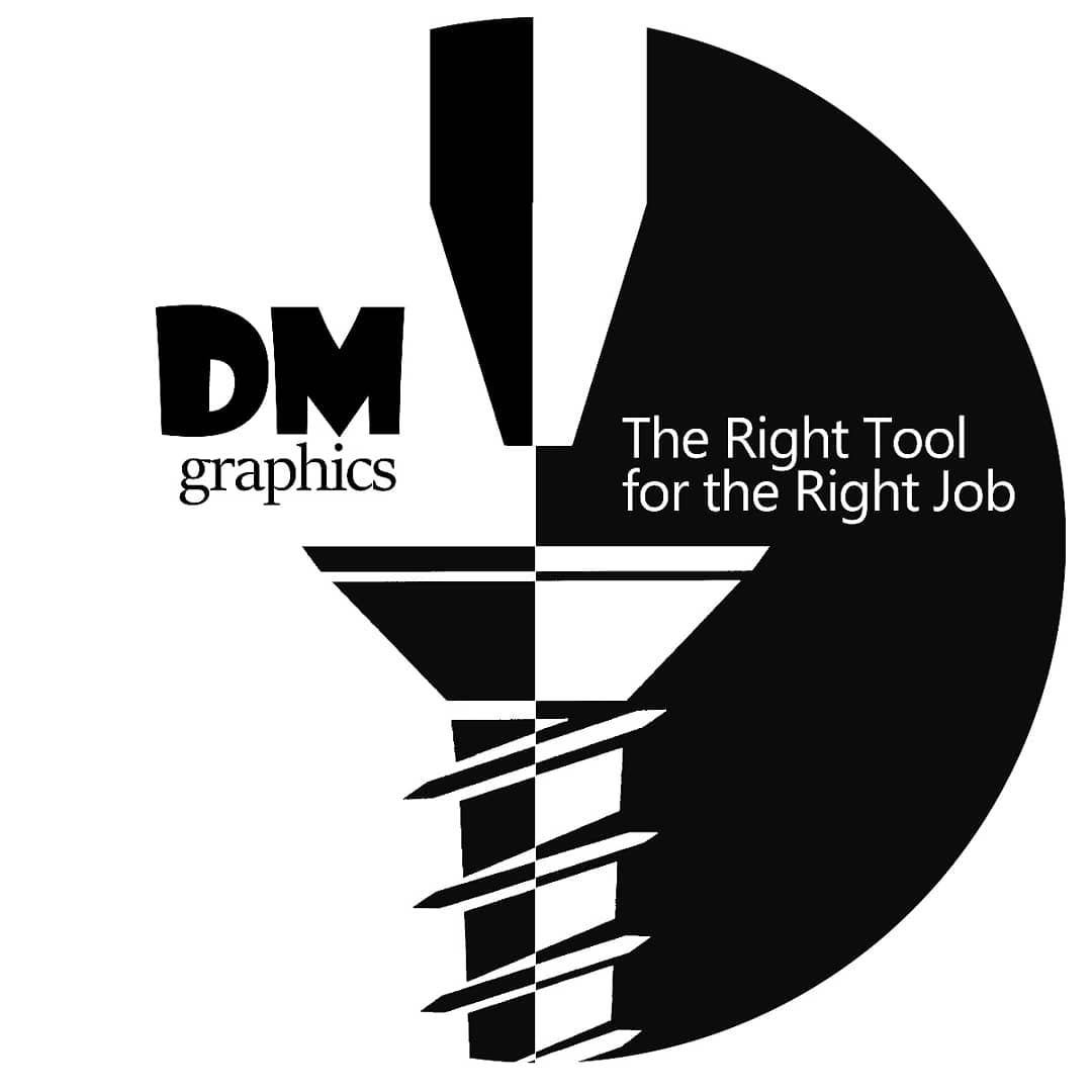 David Martin Graphics, "the right tool" mark